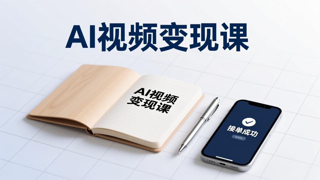 AI视频变现课，学完即可创作短片、接商单，实现副业增收，单项目报价可达千元-创富云网创